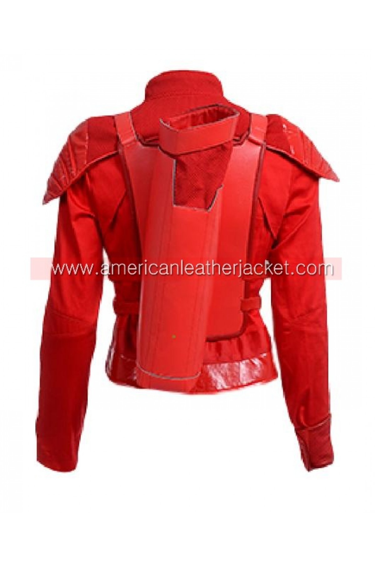 Katniss Everdeen The Hunger Games Mockingjay 2 Red Jacket Costume